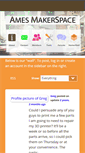 Mobile Screenshot of amesmakerspace.org